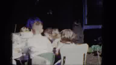 Niagra Falls New York (1964): A Large Group Of Children Eating Food At A Table
