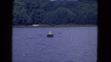 Niagra Falls New York (1964): People Are Travelling In The Boat On The LakeIts