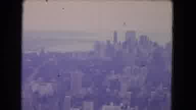 Niagra Falls New York (1964): Old Video Of A City Seen From Above