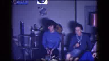 Niagra Falls New York USA (1964): A Group Of Ladies Are Chatting And Laughing In A