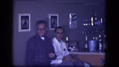 Niagra Falls New York USA (1964): Three Gentlemen In A Small Stocked Corner Bar