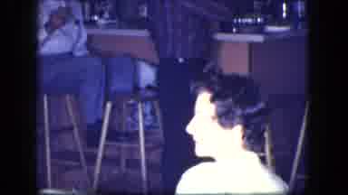 Niagra Falls New York USA (1964): Woman Wearing White Shirt With Black Glasses