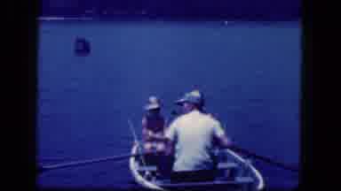 Niagra Falls New York USA (1964): A Cute Family Enjoying Their Boating