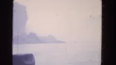 Niagra Falls US (1964): Cliff With Lots Of Water Probably A Waterfall Seen From A