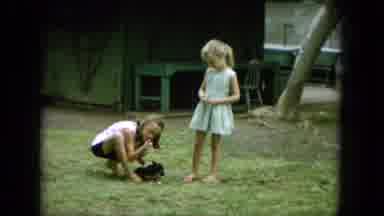 Oahi Hawaii (1964): They Are The Two Children Who Play With The Dog And Play With