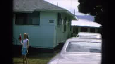 Oahi Hawaii (1964): The Cars Were Landing Near The House And Also Children Were