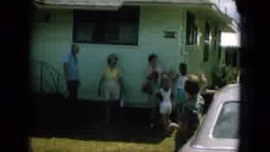 Oahi Hawaii (1964): Kids Playing While Woman Walks In Family Home Video