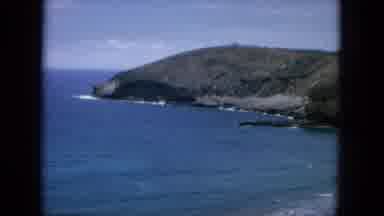 Oahi Hawaii (1964): A Beautiful Day On The Beach Enjoying The Sea View