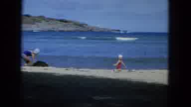 Oahi Hawaii (1964): The Girls Were Playing With The Sand At The Beach