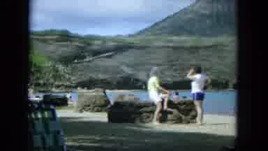 Oahi Hawaii (1964): Swimming In The River Near A Volcano With Chatting And Putting