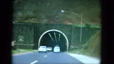 Oahi Hawaii (1964): The Vehicle Were Going Inside The Bridge