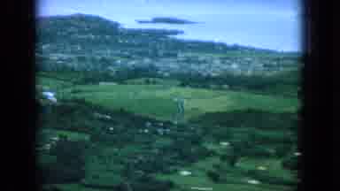 Oahi Hawaii (1964): A Landscape Shot Of Beautiful Rolling Green Hills That Lead