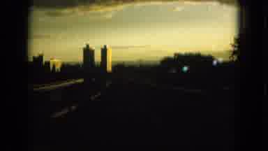 Oahi Hawaii (1964): Driving To The Hotel District High Rise Building