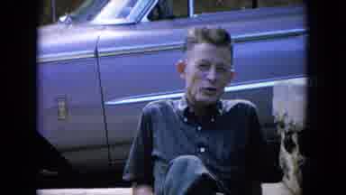 Oahi Hawaii (1964): The Person And Animal Both Are Sitting In The Roadside