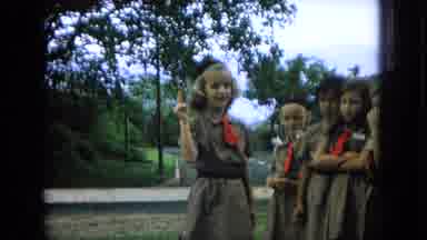 Oahi Hawaii (1964): Little Girls Playing Together In The Forest Close There Is A