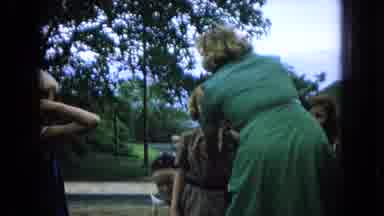 Oahi Hawaii (1964): Small Girl Scout Meeting Where A Woman Awards A Girl A Medal