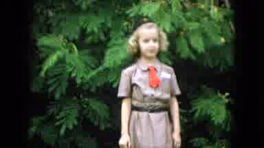 Oahi Hawaii (1964): The Child Is Going After Them And Marching At Photoshoot On