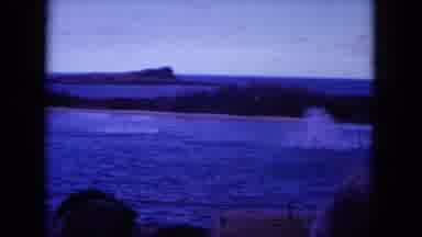Oahi Hawaii (1964): The People Are Living The Boat And Watching The Fish And Feed