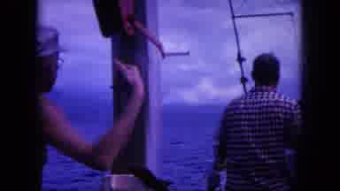 Oahi Hawaii (1964): The People Are Riding On The Boat For Fishing