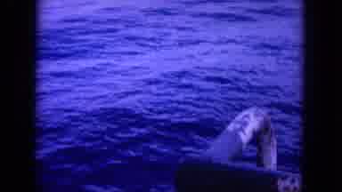 Oahi Hawaii (1964): Fisherman Bringing A Large Fish To Their Boat With A Fishing
