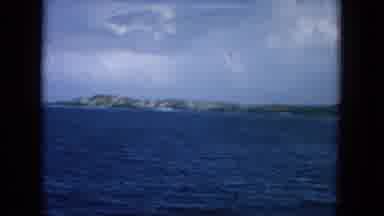 Oahi Hawaii (1964): Ocean Water Looks Calm As We Sail Through The Water And Take
