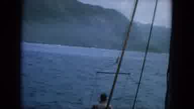 Oahi Hawaii (1964): Man Looking Out To Sea Deciding