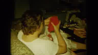 Oahi Hawaii (1964): People At Home Opening Presents And The House Is Packed With