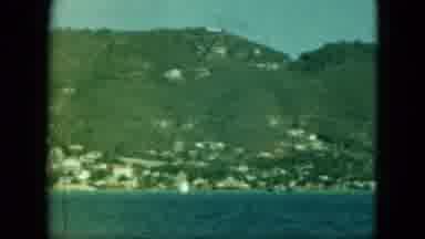 Saint Thomas (1964): Green Island Of Trees Across The Bay