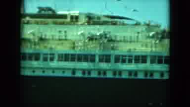 Saint Thomas (1964): A Camera Shot Of A Giant Cruise Ship And Then A Shot Of The