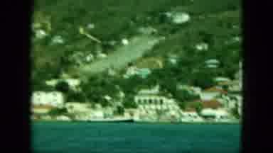 Saint Thomas (1964): Wealthy Buildings Cling To The Hillside