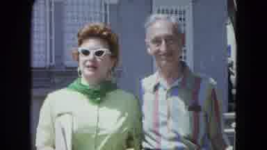SAN JUAN PUERTO RICO.-1964: Mom And Dad Welcome Son Home As He Returns From The