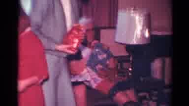 Toledo Ohio (1964): They All Enjoy Sitting Together And Eating In The House