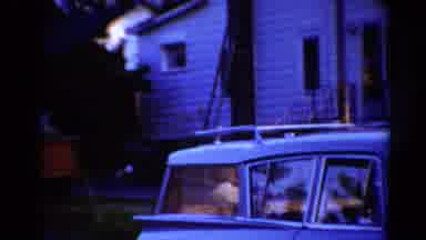 Toledo Ohio (1964): The Lady Was Dropping Down The Car And Go For A Walk