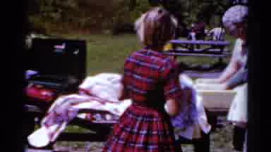 Toledo Ohio (1964): A Family Cleaning Their Vessels And Clothes