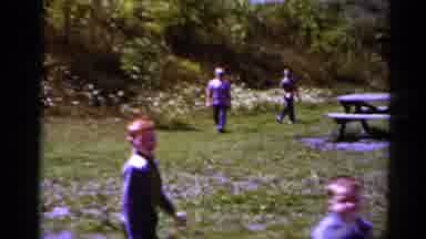 Toledo Ohio (1964): Kids Visiting The Local Campsite