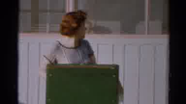Toledo Ohio (1964): A Woman Talks On The Rostrum And Suddenly She Turns Her Back