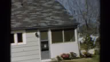Toledo Ohio (1964): Front Of New One Story Bungalow Style Home