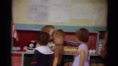 Toledo Ohio (1964): Kindergarten Class Saying The Pledge Of Allegiance With The