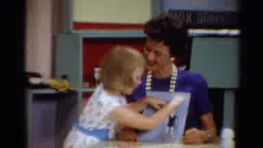 Toledo Ohio (1964): The Teacher Was Giving Task To Every Children To Do Something