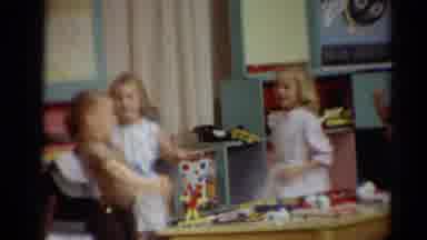 Toledo Ohio (1964): The Childrens Are Playing In The House And Jumping Around