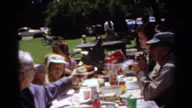 Toledo Ohio (1964): Day Out For Lunch With Family