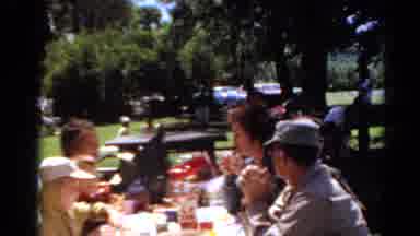 Toledo Ohio (1964): Family Outing At A Bbq