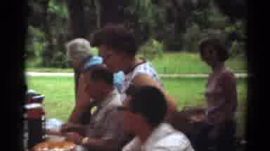 Toledo Ohio (1964): People Eating Food Together