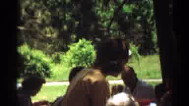 Toledo Ohio (1964): People Enjoy An Outdoor Picnic On A Beautiful Day