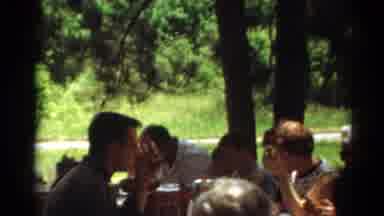 Toledo Ohio (1964): Beautiful Sunny Day Having A Picnic In The Shade Under The