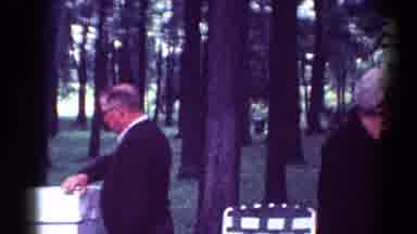 Toledo Ohio (1964): An Old Woman And Man Go To Picnic In Peaceful Environment