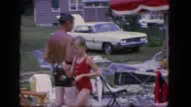 Troy New York (1964): The People Was Drinking And The Girl Was Wear Swim Dress For
