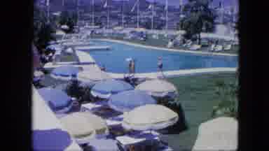 Venezula (1964): The Peoples Were Swimming In The Pool To Enjoy There Summer Days