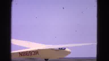 Washington DC-1964: Glider And Small Plane At Airfield
