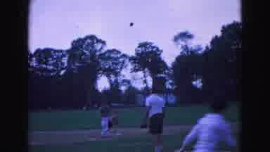 Williamsburg Virginia USA (1964): Women In Blue Dresses Looking At Something Then